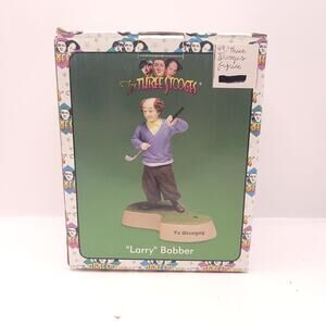 The Three Stooges Larry Bobber Ya Wiseguy Golf Figure New In Box 2001